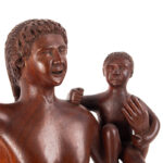 327-27_4c_Carved-Bacchante-with-Infant_Cherrywood_with-box