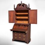 1413-1_2_Secretary,-Bonnet-Top,-Chippendale_view-2