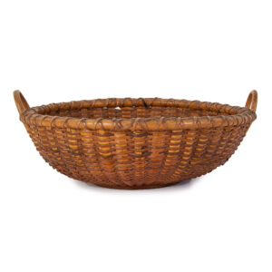 Nantucket Lightship Flat Round Basket Inventory Thumbnail
