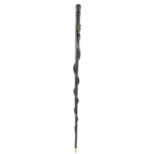 Antique, Carved & Painted Walking Stick, Folk Art Cane Inventory Thumbnail