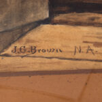 1125-70_3_John-George-Brown-Sunday-in-the-Barn-Watercolor-on-Illustration-board_detail-2.jpg