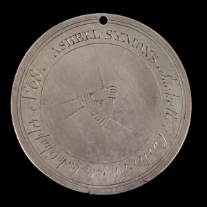 Silver Masonic Mark Masters Medal, Sackets Harbor, New York Inventory Thumbnail