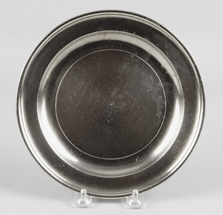 American Pewter Plate