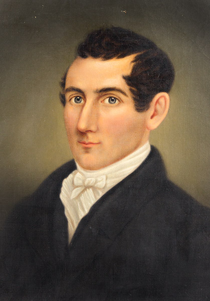 Portrait of a Blue-eyed Gentleman