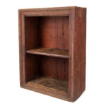 1488-44_1_Cupboard,-Wall,-Red,-Two-Shelves_view-1