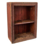 1488-44_2_Cupboard,-Wall,-Red,-Two-Shelves_view-2