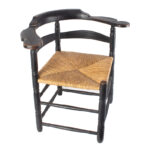 410-252_2_Corner-Chair,-Paddle-Arms,-Black