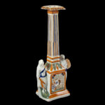 1213-70_2_Pearlized-Pratt-Decorated-Candlestick,-Signed-Wm-Turner-Burslam