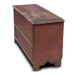 1403-60_3_Chest,-One-Drawer,-South-Shore,-MA,-Original-Red,-18th-Century