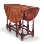 659-219_2_Gateleg-Table,-Paint-Decorated