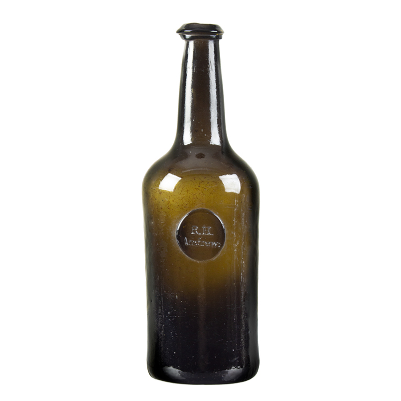 English Sealed Bottle Marked R. H. / Andrews Inventory Thumbnail
