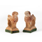 1120-101_2_Chalk-Painted-Poodles,-Pair,-PA