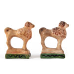1120-101_3_Chalk-Painted-Poodles,-Pair,-PA