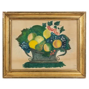 Theorem, Schoolgirl Watercolor, Still Life, Compote of Fruits Inventory Thumbnail