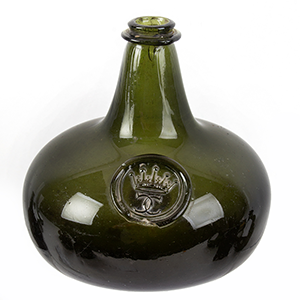 Sealed English Wine Bottle, Arms of Henry Hyde, Lord Cornbury Inventory Thumbnail