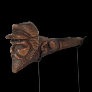 Civil War Face-Carved Pipe, 69th NYC Regiment, Nicknamed the “Fighting Irish” Inventory Thumbnail