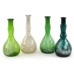 110-1302_2_Lot of 4 Mary Gregory Bottles