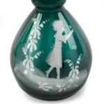 110-1302_3_Lot of 4 Mary Gregory Bottles