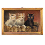 1221-128_1_Painting,-Three-Kittens