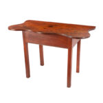 1335-61_1_Red-Scalloped-Dressing-Table,-Chippendale