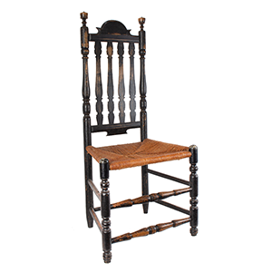 A Very Stylish Banister Back Side Chair Inventory Thumbnail