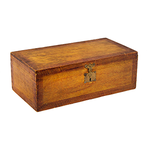 Paint Decorated Trunk, Faux Birds Eye Maple, and Crossbanding Inventory Thumbnail