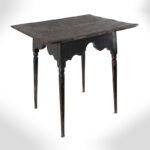 745-431_Table,-Queen-Anne,-Black-Paint_view-1