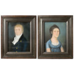 Portraits, Pastel, Pair, Man & Woman_both_648-39