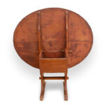 1345-48_4_Chair-Table,-Oval-Top,-Shoe-Foot