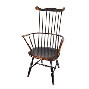 Windsor Comb-back Armchair, Branded: H.T. Shipman Inventory Thumbnail