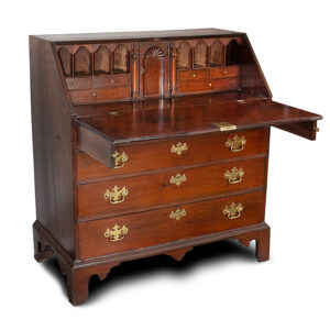 Chippendale Carved Slant-Lid Desk, Benjamin Frothingham, Boston Inventory Thumbnail