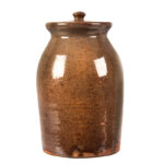 402-31_1_Redware-Jar,-Lid