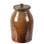 402-31_2_Redware-Jar,-Lid