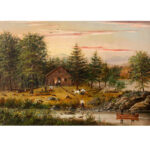 956-48_2_Log-Cabin-Painting