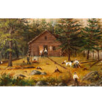 956-48_3_Log-Cabin-Painting