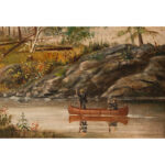 956-48_4_Log-Cabin-Painting