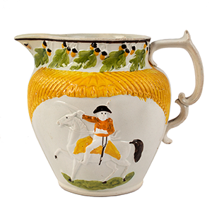 General Wellington, Commemorative Jug, Featuring Underglaze Color Inventory Thumbnail