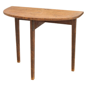 Country Hepplewhite Demilune Table Inventory Thumbnail