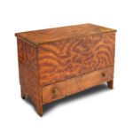 1221-133_3_Blanket-Chest,-One-Drawer,-Paint-Decorated