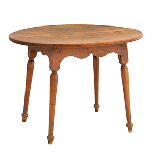 Queen Anne Splay-Legged Tea Table Inventory Thumbnail