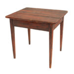 1288-29_1_Table,-Hepplewhite,-Black-&-Red