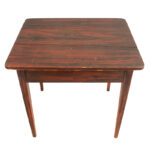 1288-29_3_Table,-Hepplewhite,-Black-&-Red