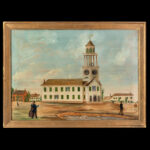 1330-10_1_Paintings,-Old-South-Church,-Bath-ME,-Lot-of-Three