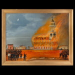 1330-10_5_Paintings,-Old-South-Church,-Bath-ME,-Lot-of-Three