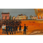 1330-20_Paintings,-Old-South-Church,-Bath-ME,-Lot-of-Three_Fire-Painting-detail-2