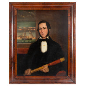 Isaac Sheffield (1807-1845), Portrait of Sea Captain, Thomas Snyder (1818-1900) Inventory Thumbnail
