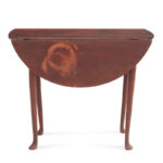 270-213_4_Rhode-Island-Drop-Leaf-Table,-Queen-Anne,-Red-Paint