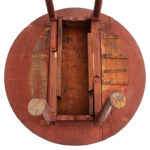 270-213_7_Rhode-Island-Drop-Leaf-Table,-Queen-Anne,-Red-Paint