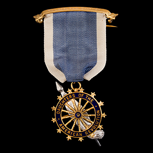 Daughters of the American Revolution Members Badge, Florence H. Sheppard Inventory Thumbnail