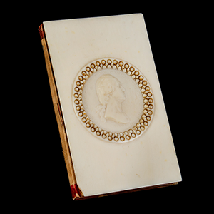 Notebook with Profile of George Washington on Ivory Cover Inventory Thumbnail